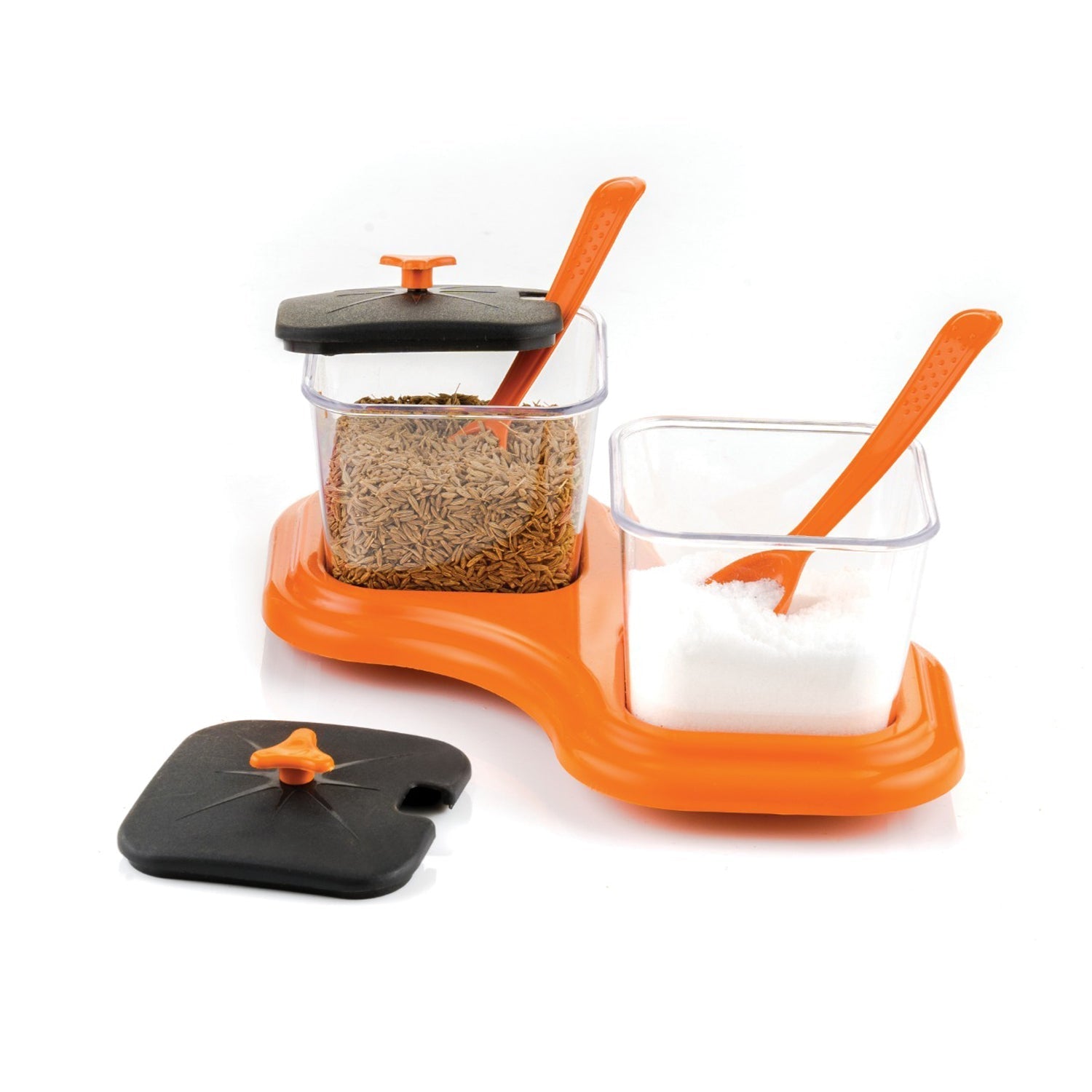 Dining table spice jars set. Dining table spice jars set.